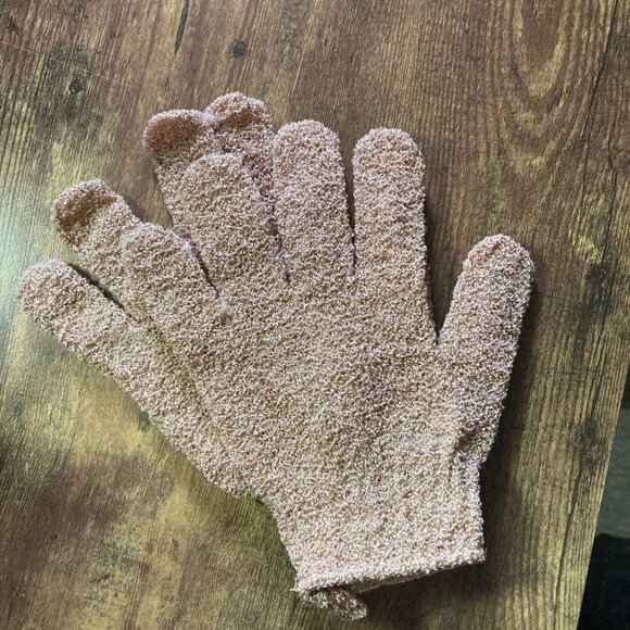 NEW SHOWER GLOVES, Exfoliating Bath Gloves, Bath Gloves - Picture 2 of 4